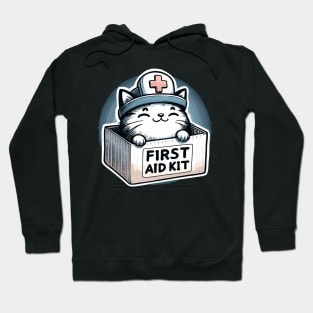 First Aid Kit Cute Cat Hoodie